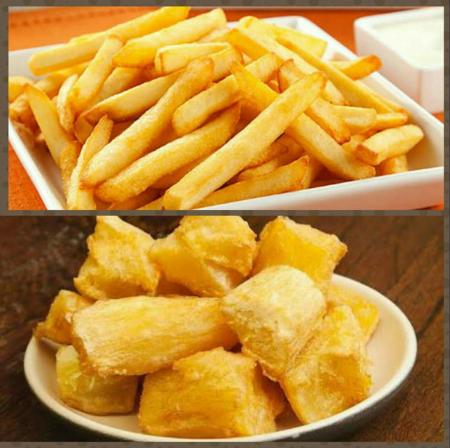 MANDIOQUINHA COM FRITAS